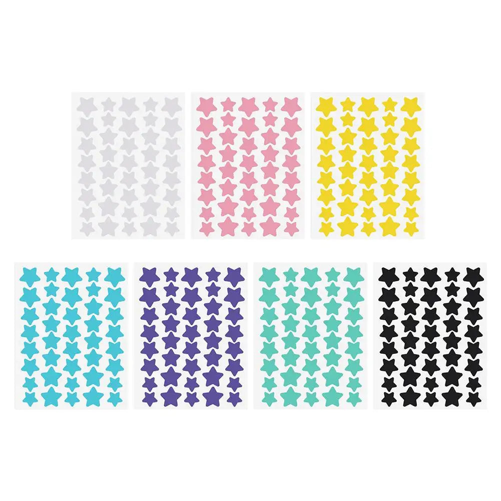 Colorful Star Shaped Pimple Patches