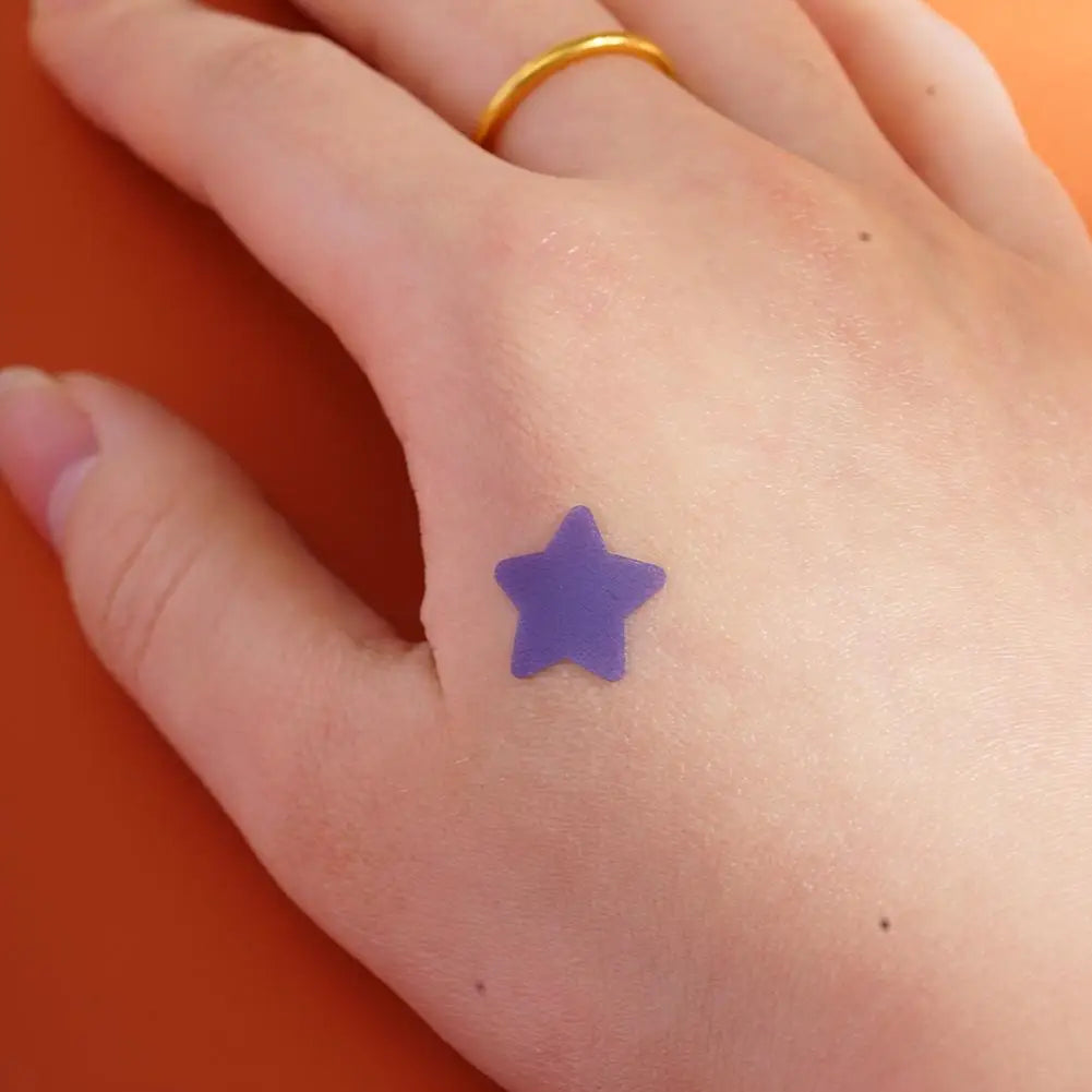 Colorful Star Shaped Pimple Patches