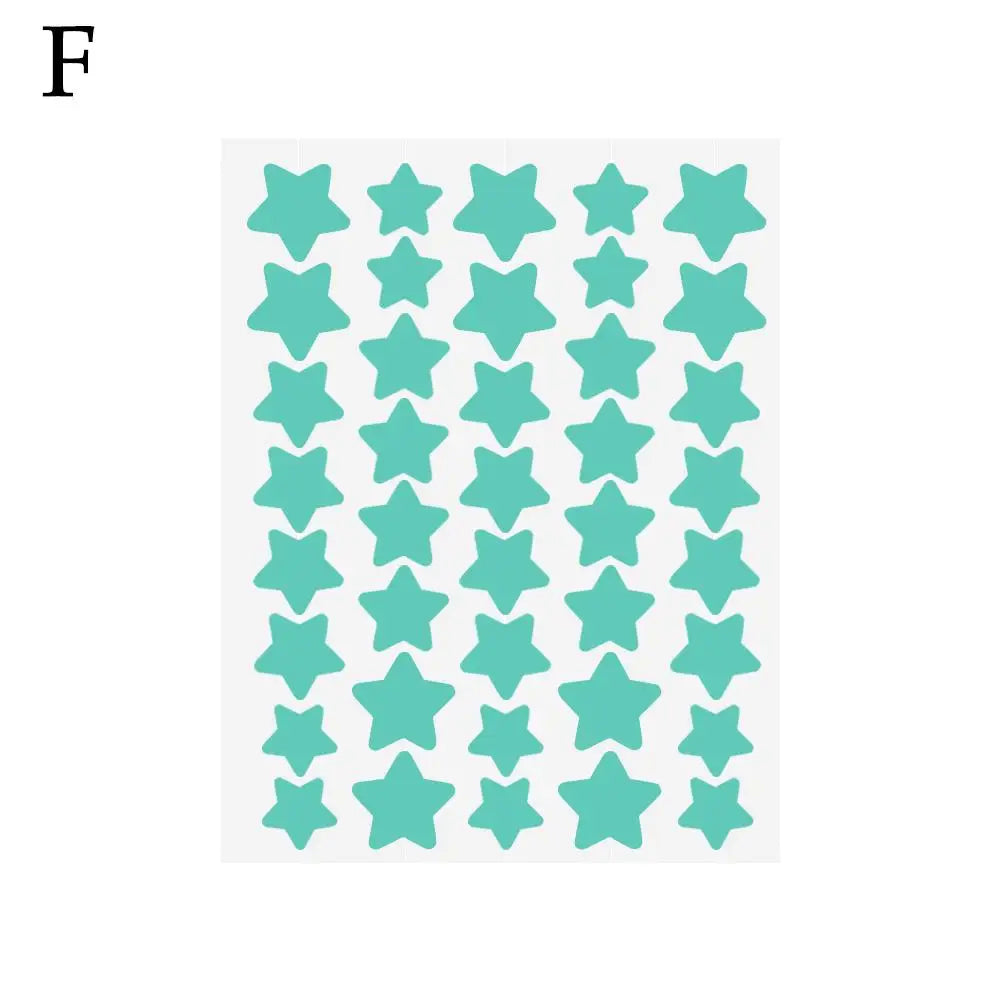 Colorful Star Shaped Pimple Patches