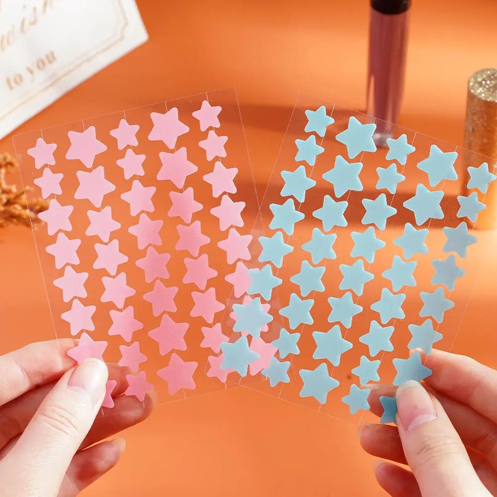 Colorful Star Shaped Pimple Patches