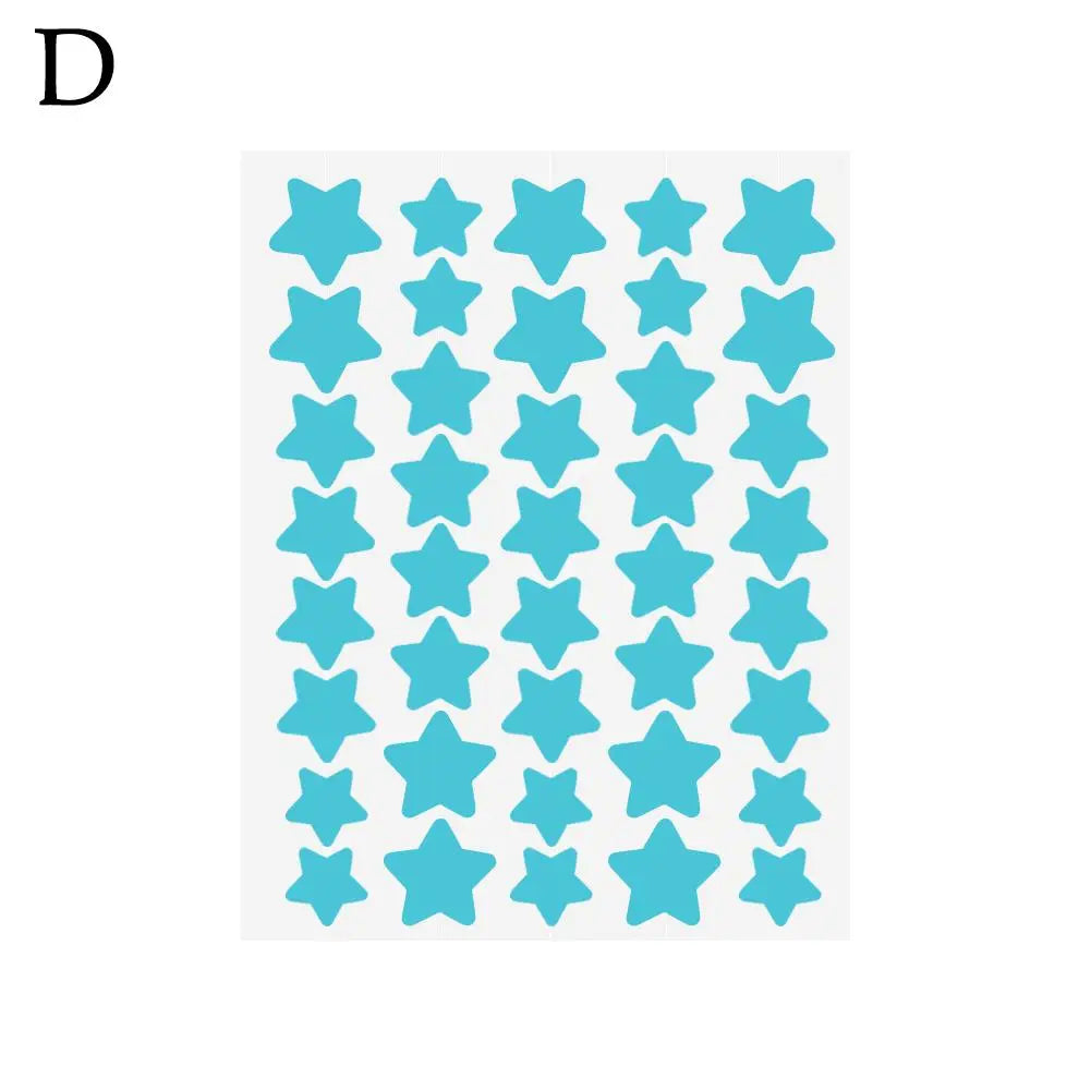 Colorful Star Shaped Pimple Patches