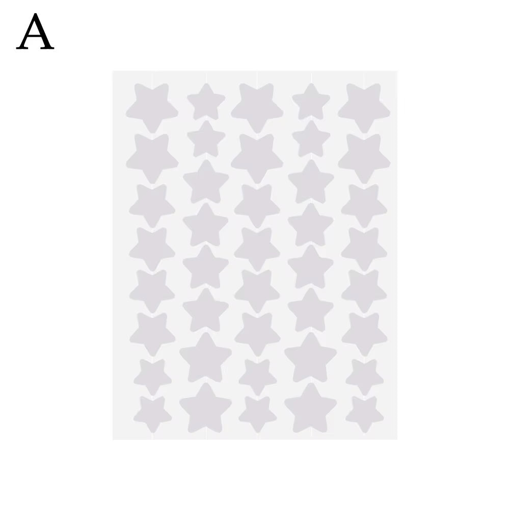 Colorful Star Shaped Pimple Patches